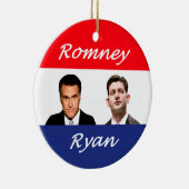 Romneyライアンのレトロ セラミックオーナメント (右)