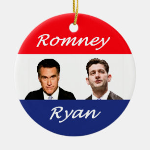 Romneyライアンのレトロ セラミックオーナメント