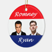 Romneyライアンのレトロ セラミックオーナメント (左)