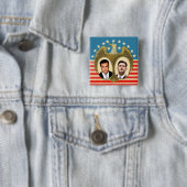 Romneyライアンのレトロ 缶バッジ (インサイチュ)