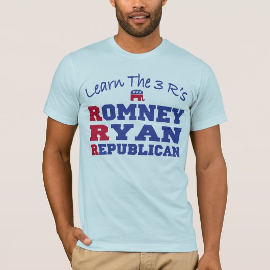 Romneyライアンの共和党員2012年 Tシャツ (正面)