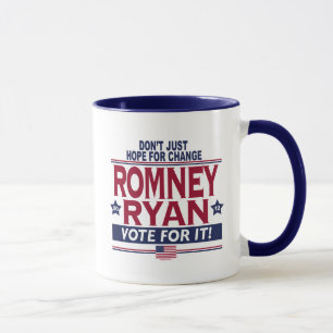 Romneyライアンの実質の希望2012年 マグカップ