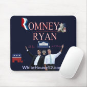 Romneyライアンの署名のマウスパッド マウスパッド (マウス)