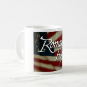 Romneyライアンの謝罪無し コーヒーマグカップ (正面左)
