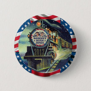 Romneyライアンは2012年を表現します 缶バッジ