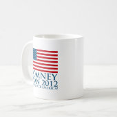 Romneyライアン2012年 コーヒーマグカップ (正面左)