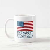 Romneyライアン2012年 コーヒーマグカップ (左)