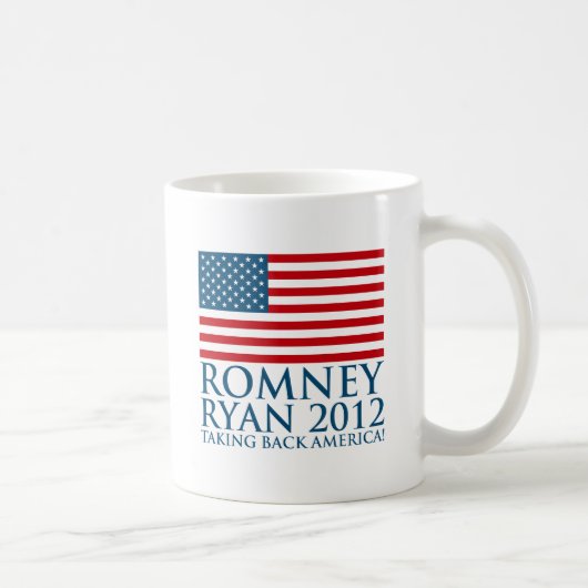 Romneyライアン2012年 コーヒーマグカップ (右)