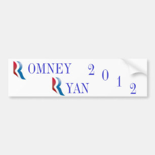 Romneyライアン2012年 バンパーステッカー