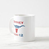 ROMNEYライアン2012 STEER.png コーヒーマグカップ (正面左)