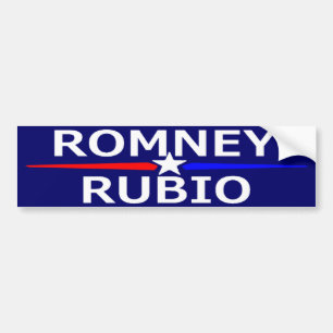 ROMNEYルビオのバンパーステッカー バンパーステッカー