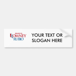 ROMNEYルビオVP BELIEVE.png バンパーステッカー