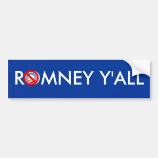 ROMNEY バンパーステッカー