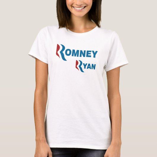 Romney -ライアンのティー tシャツ (正面)