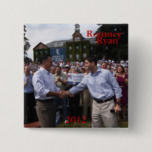 Romney -ライアン 缶バッジ