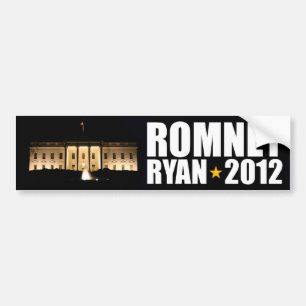 Romney -ライアン- 2012年 バンパーステッカー