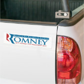 Romney: 再度信じて下さい バンパーステッカー (トラック上)