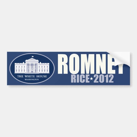 Romney -米- 2012年 バンパーステッカー (正面)