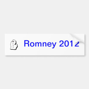 Romney 2012のバンパーステッカー バンパーステッカー