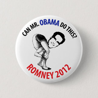 Romney 2012のユーモア 缶バッジ
