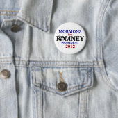 Romney 2012年のためのモルモン教徒 缶バッジ (インサイチュ)