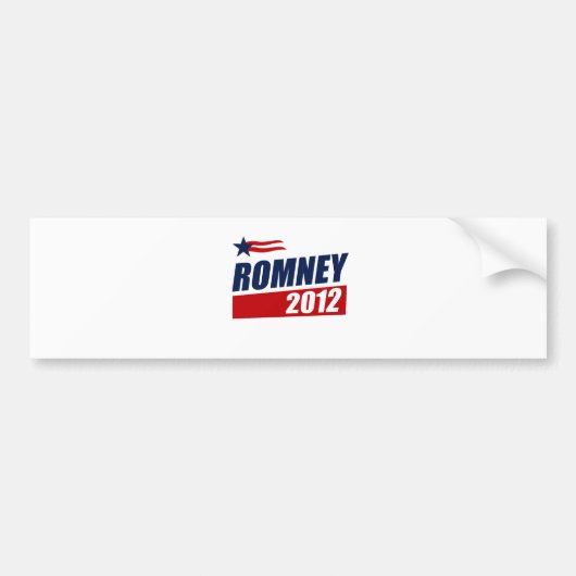 ROMNEY 2012年 バンパーステッカー (正面)