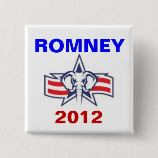 ROMNEY 2012年 缶バッジ