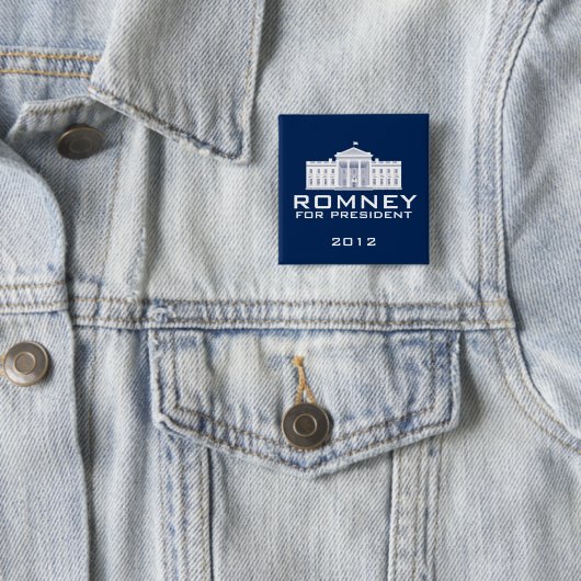 Romney 2012年 缶バッジ (インサイチュ)
