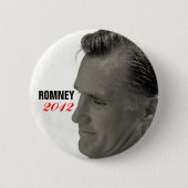 ROMNEY 2012年 缶バッジ (正面)