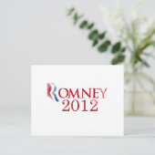 Romney 2012 -信じアメリカ.png ポストカード (スタンド正面)