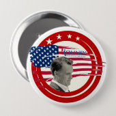 Romney 2012「信じin America」 缶バッジ (正面&裏面)