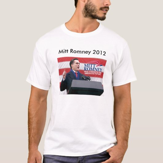 Romney 2012/Antiの自由主義者のTシャツ Tシャツ (正面)