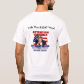 Romney 2012/Antiの自由主義者のTシャツ Tシャツ (裏面)