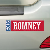 ROMNEY 2016年 バンパーステッカー (車上)