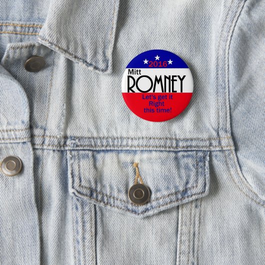Romney 2016年 缶バッジ (インサイチュ)