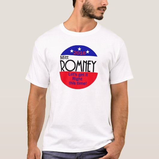 Romney 2016年 tシャツ (正面)