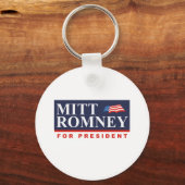 ROMNEY FOR PRESIDENT (バナー) キーホルダー (正面)