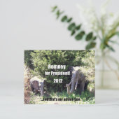 Romney for President - 2012 ポストカード (スタンド正面)