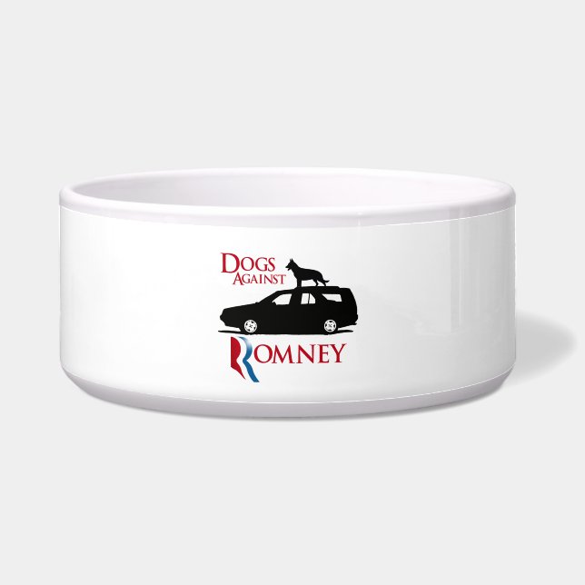 Romney - .pngに対する犬 ボウル (正面)