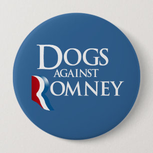 Romney.pngに対する犬 缶バッジ