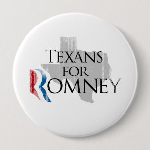 Romney.pngのためのヴィンテージのテキサス人 缶バッジ