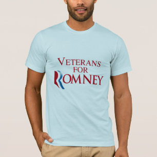 ROMNEY.pngのための退役軍人 Tシャツ