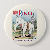 Romney Rino 缶バッジ (正面)