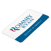 Romney Ryan 信じ in America Flexi Magnet マグネット (左側)