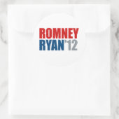ROMNEY RYAN 12.png ラウンドシール (バッグ)
