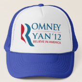 Romney / Ryan 2012米国社長兼VP キャップ (正面)