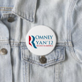 Romney / Ryan 2012米国社長兼VP 缶バッジ (インサイチュ)