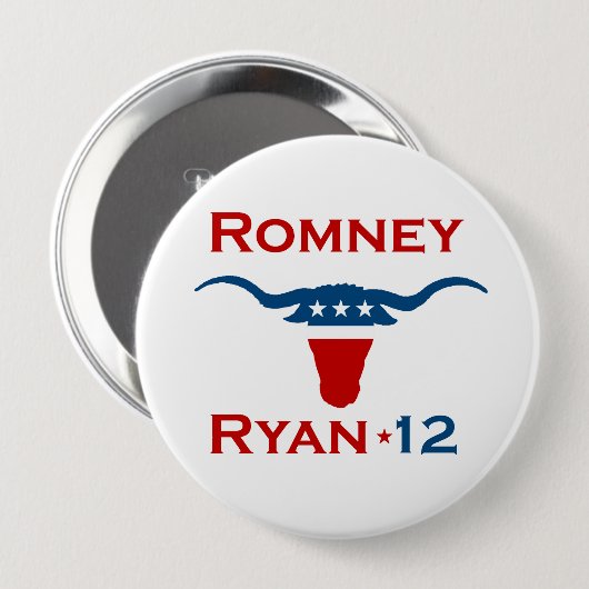 ROMNEY RYAN 2012 STEER.png 缶バッジ (正面&裏面)