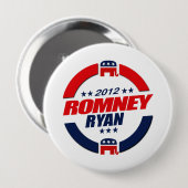ROMNEY RYAN VP SPHERE.png 缶バッジ (正面&裏面)