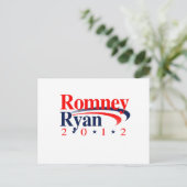 ROMNEY RYAN VP SWEEP.png ポストカード (スタンド正面)